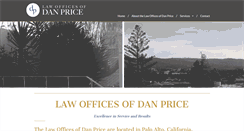 Desktop Screenshot of danpricelaw.com